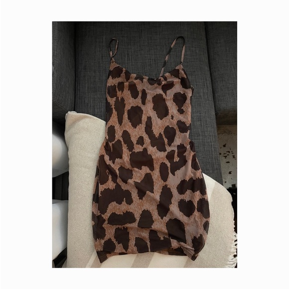 SHEIN leopard print dress - Picture 3 of 4